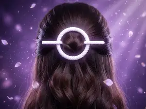 Rope Halo Hair Pin