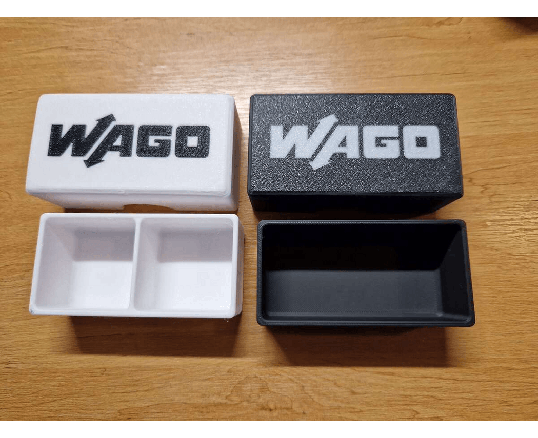 Wago clamps small simple box