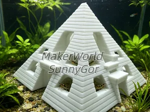 《水下远古金字塔神殿》躲避屋造景