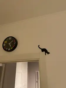 Cat door topper shelf decor