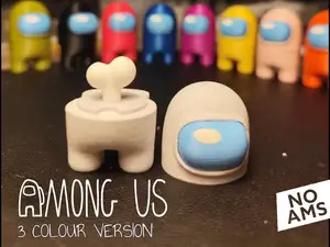 AMONG US GUY - 3 COLORS