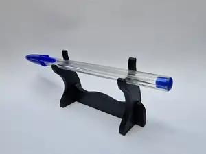 bic pen katana stand