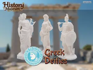 Greek Deities 3/5 - Greek Gods HQ Decor Statues