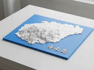 海南岛 地理模型