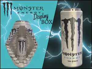 White Monster folding door box