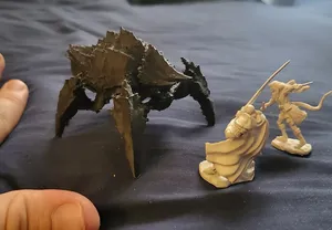 Helldivers 2 Charger scaled to dnd miniatures