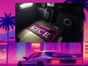 Grand Theft Auto VI Plate Leonida Vice