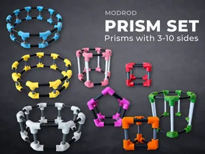Modular Polygon Prisms – STEM Building Kit