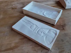 PLA Sacrificial-Mold for Queen relief section