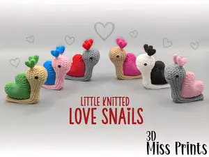 knitted Love Snails