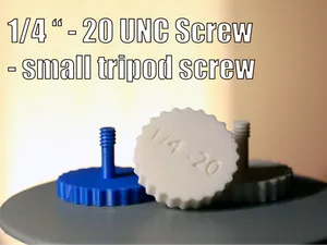 1/4"-20 UNC Screw w/spacer– Camera, Plate,Bracket
