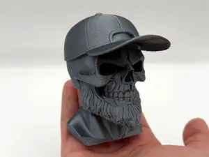 Beard Skull Bust