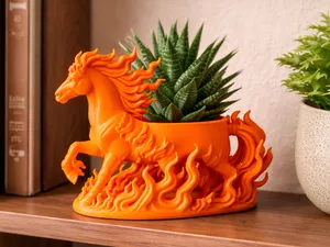Mini Planter - Fire Horse