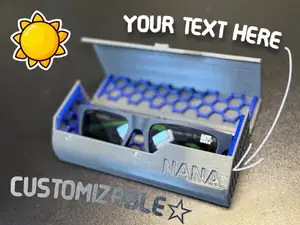 Summer-Proof 3D Glasses Case – Custom & Protective