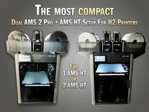 The Most Compact Dual AMS 2 Pro + HT Setup for H2
