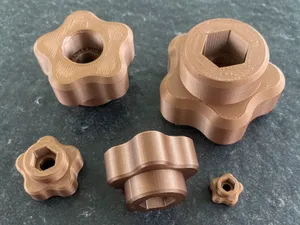 Screwknobs for socket head screws | M3-M12