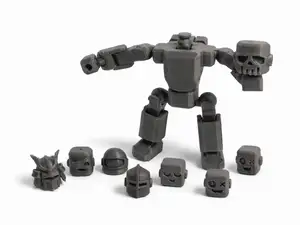 Heads Pack - 15 models