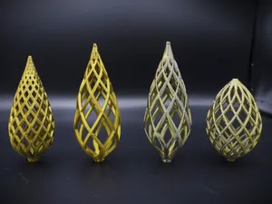 Meshed Christmas Tree Ball Ornament / Vol.02