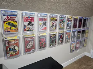 Comic Book Display Wall Mount and Shelf Stand