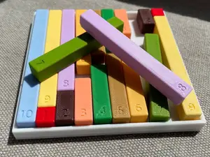 Montessori counting blocks