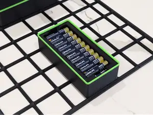 3x1.5x5 Stackable Gridfinity Bin for AAA Batteries