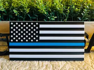 Thin Line Flag Wall Decor