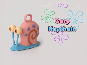 Gary KeyChain - Spongebob