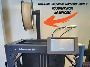 Flashforge AD5M Top Mount Spool Adventure 5M