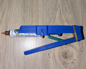 solder flux syringe dispenser with stand