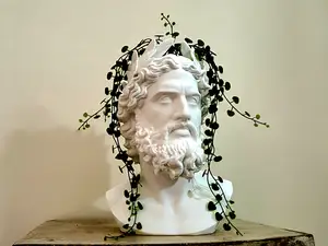 Elegant Greek God Planter