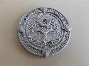 DnD nature medallion prop