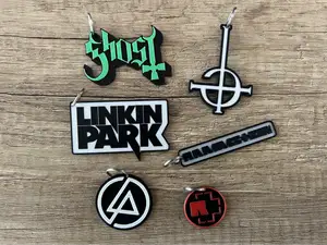 Keychain Linking Park Ghost Rammstein 