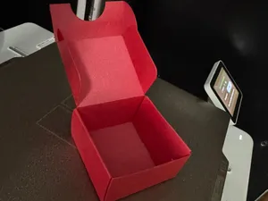 Mini Caixa Presente Elegante | Rápida Dobravel