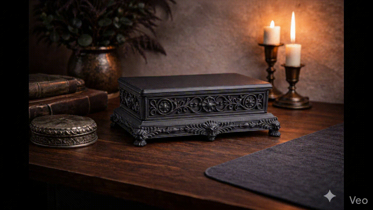 Gothic Baroque Jewelry & Storage Box