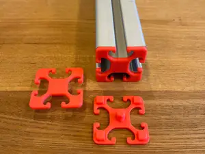 Abdeckkappe 40x40 Aluprofil/ Item