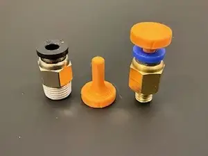 Tappo terminale connettore pneumatico 4 mm PC4