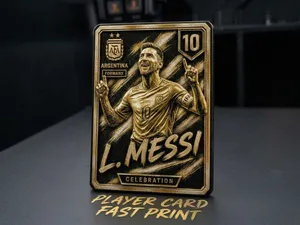Lionel Messi Player Trading Card V2