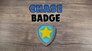 Chase Badge from Paw Patrol