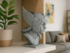 The Guardian Valkyrie Sculpture