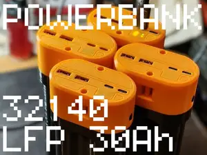 POWERBANK 32140 22.5W LiFePO₄ • 30Ah