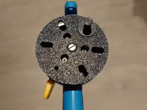 Replacement reel for Delfin ice fishing rod