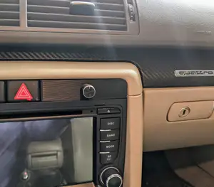 Audi B6 A4 dash filler panel (replaces cupholder)