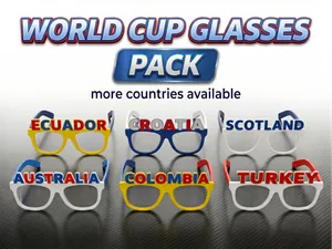 World cup glasses - Pack 2