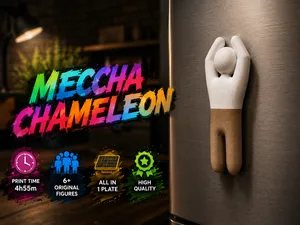 MECCHA CHAMELEON - All Poses! Paint it Yourself!