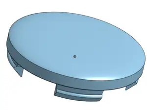 Wheel center cap 59,8mm