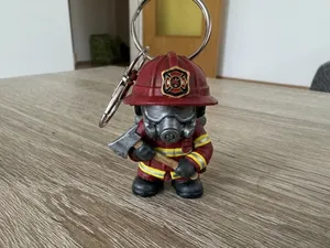 Feuerwehrmann Schlüsselanhänger