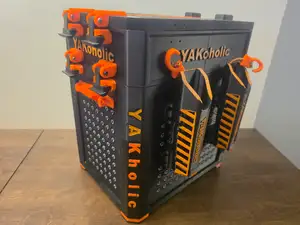 YAKoholik Kayak Fishing crate system