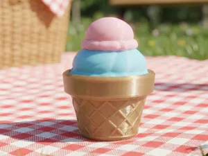 Double Scoop Ice Cream Clicker Fidget