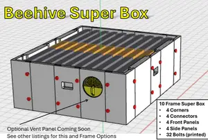 Beehive Super Box - Langstroth