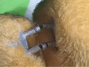 "The Yellow Rabbit" cosplay ear hinge